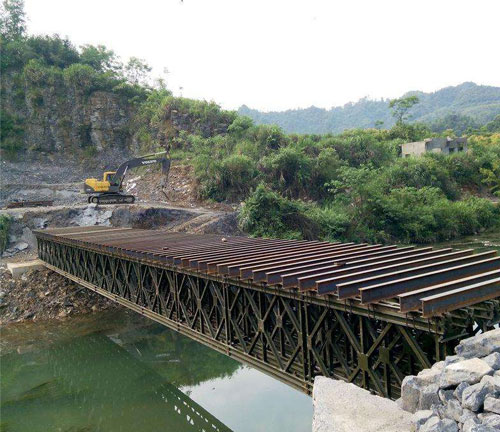 上海钢便桥施工