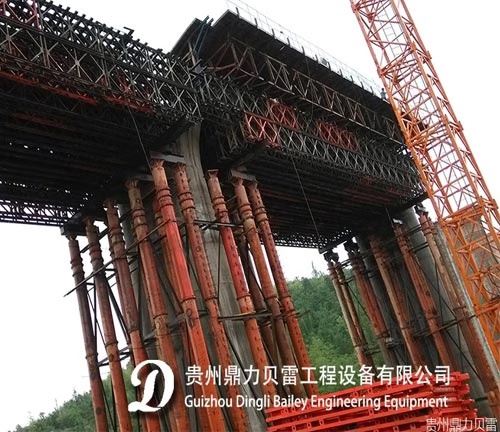 上海贝雷架租赁—钢结构桥梁加工安装技术的研究与应用