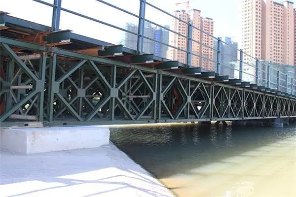 如何保证上海钢便桥的支撑结构稳定和牢固?